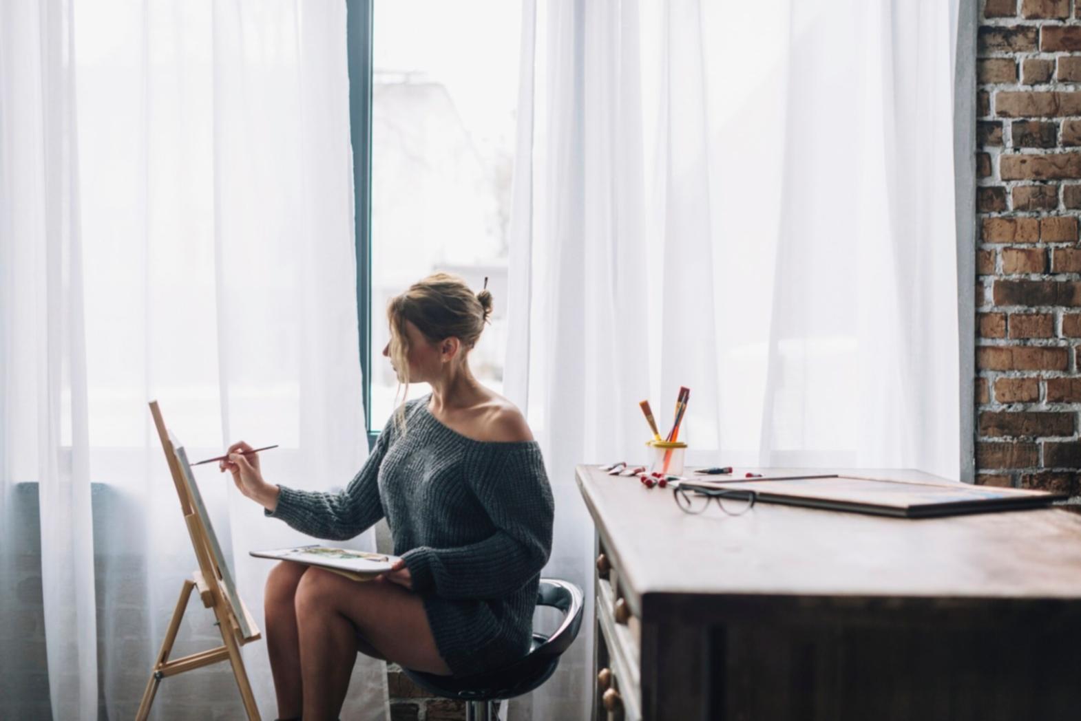 Financial professionals collaborating on valuation analysis in modern office environment