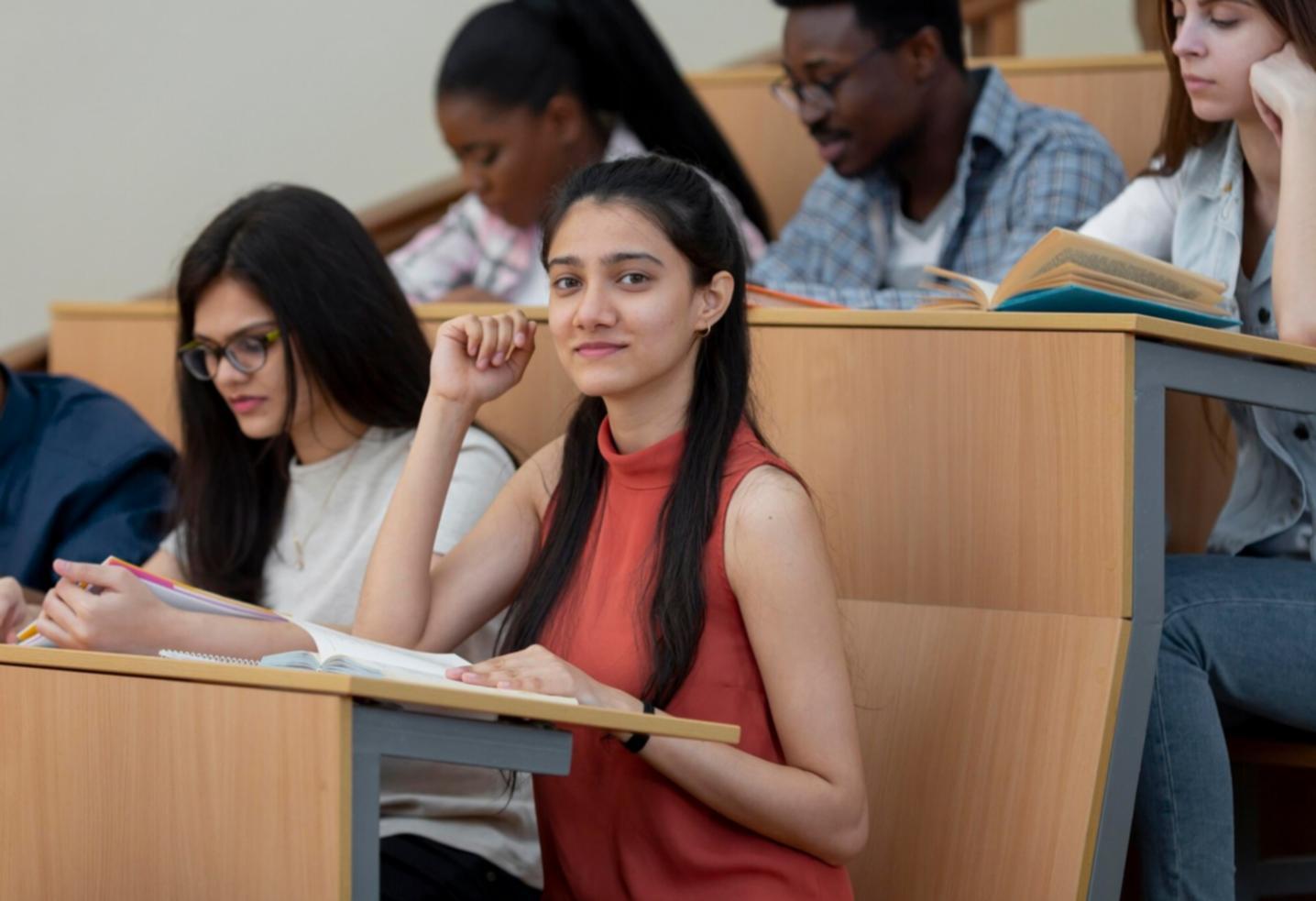 Modern training facility with financial analysis tools and collaborative workspace setup